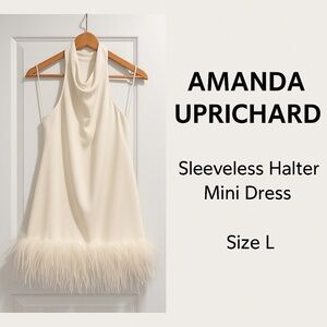 Amanda Uprichard Lunaria Dress – Ivory, Size L